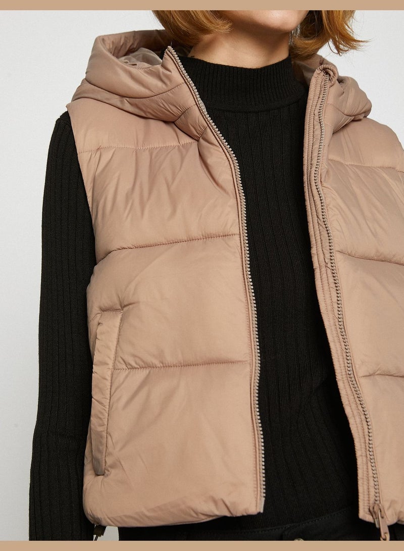 Hooded Puffer Vest