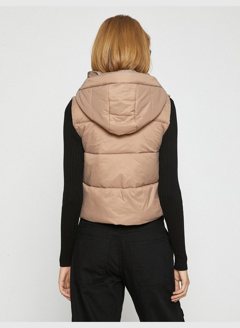 Hooded Puffer Vest