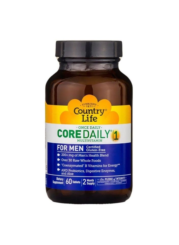 COUNTRY LIFE CORE DAILY 1 MEN TABS 60S