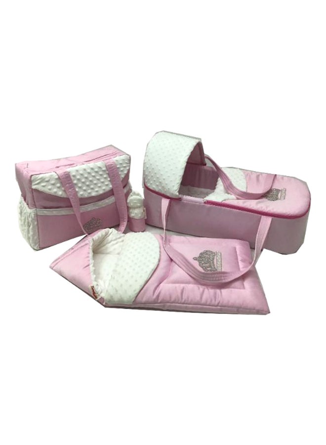 4-Piece Crown Design Baby Carrier Set