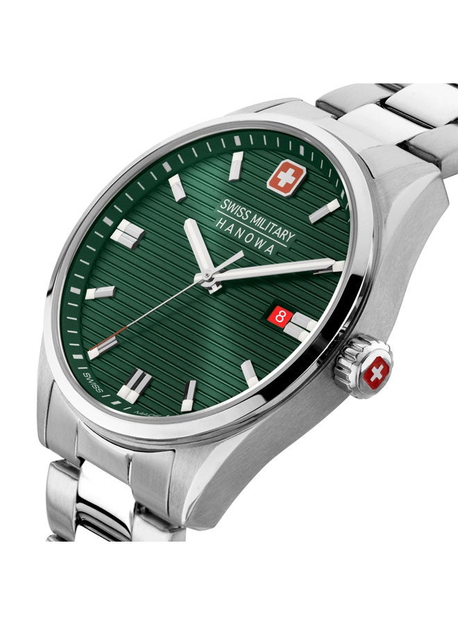Roadrunner Watch For Men With Silver Stainless Steel Bracelet - 40 mm