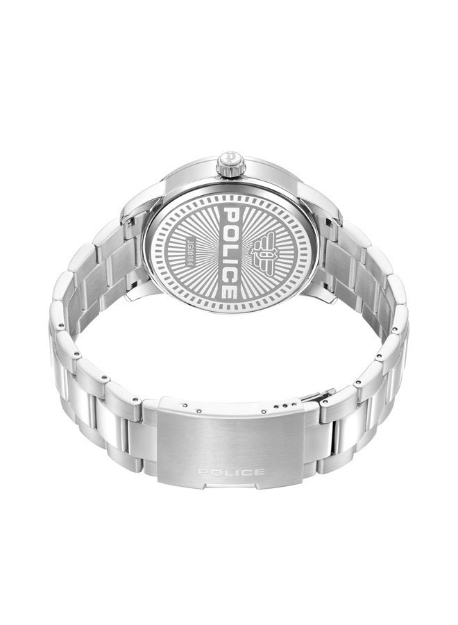 Men's Analog Round Shape Stainless Steel Wrist Watch PEWJG0018403 - 44 Mm