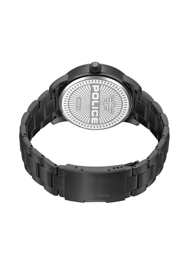 POLICE - Raho Watch For Men Black Dial With Black Bracelet - PEWJG2227406