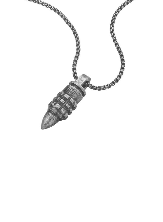 POLICE - Necklace For Men Antique Stainless Steel - PEAGN0005602