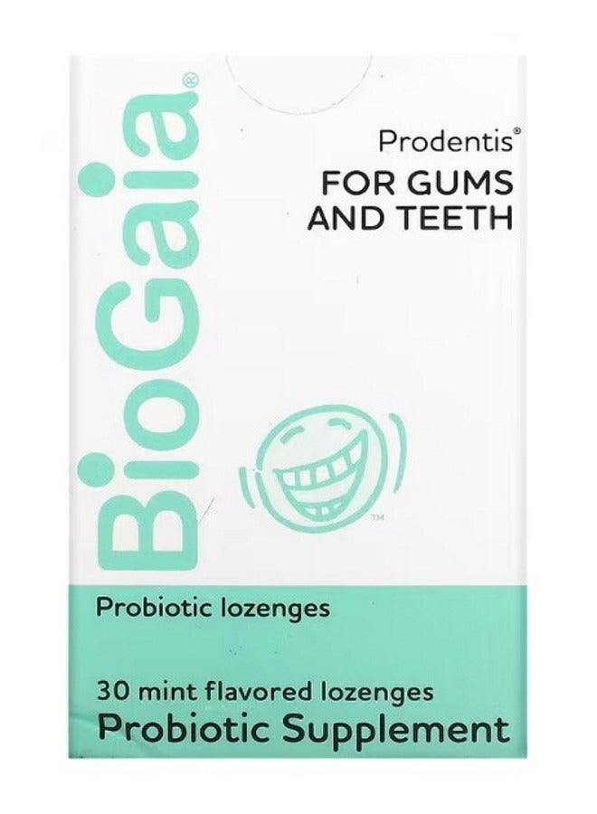 Prodentis For Gums And Teeth Mint 30 Lozenges