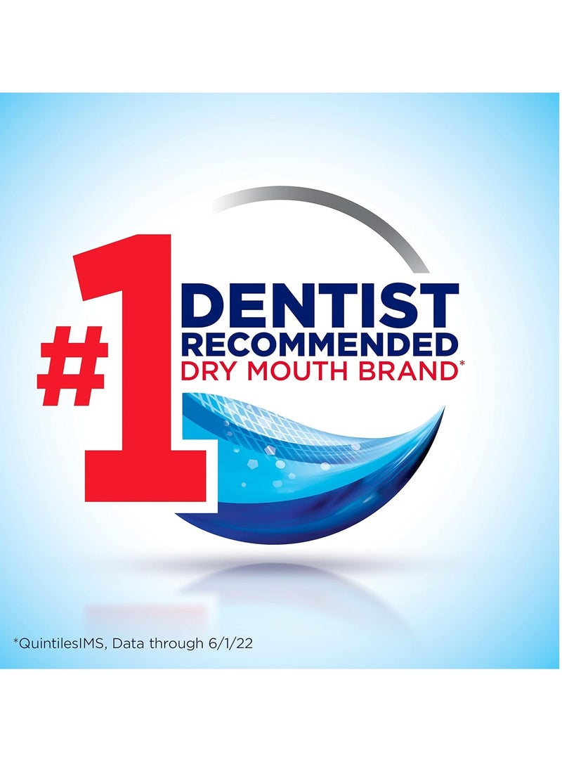 Biotène Oral Rinse Mouthwash for Dry Mouth, Breath Freshener and Dry Mouth Treatment, Fresh Mint - 33.8 FL oz(Pack of 2)