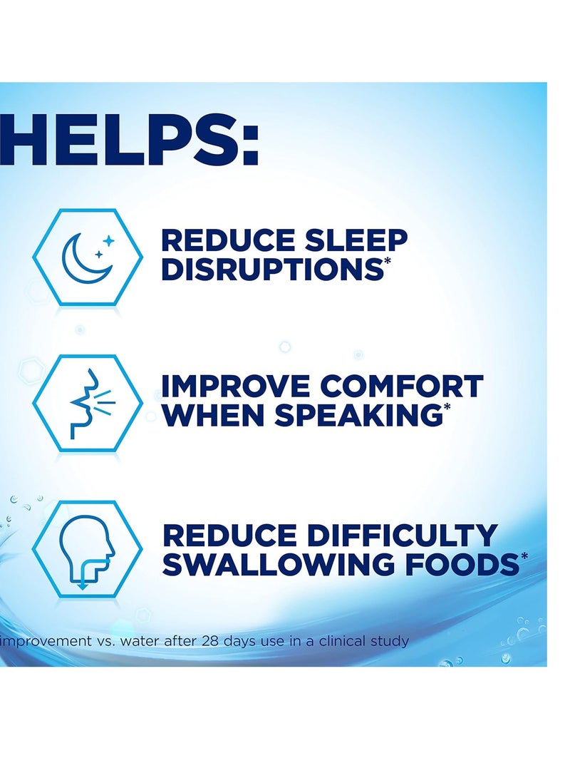 Biotène Oral Rinse Mouthwash for Dry Mouth, Breath Freshener and Dry Mouth Treatment, Fresh Mint - 33.8 FL oz(Pack of 2)