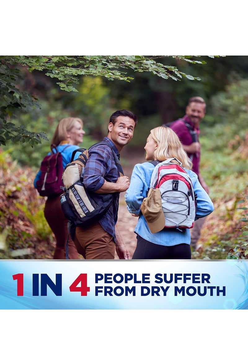 Biotène Oral Rinse Mouthwash for Dry Mouth, Breath Freshener and Dry Mouth Treatment, Fresh Mint - 33.8 FL oz(Pack of 2)