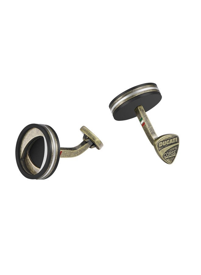 Valore Bronze and Black Luxury Cufflinks For Men