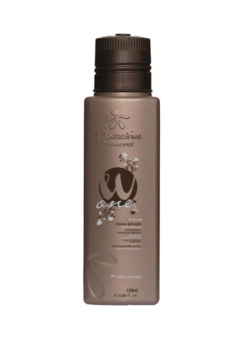 Floractive W One Nano Protein Hair Straightening Treatment – 120ml: Effortless One-Step Solution for Long-Lasting Smooth Hair