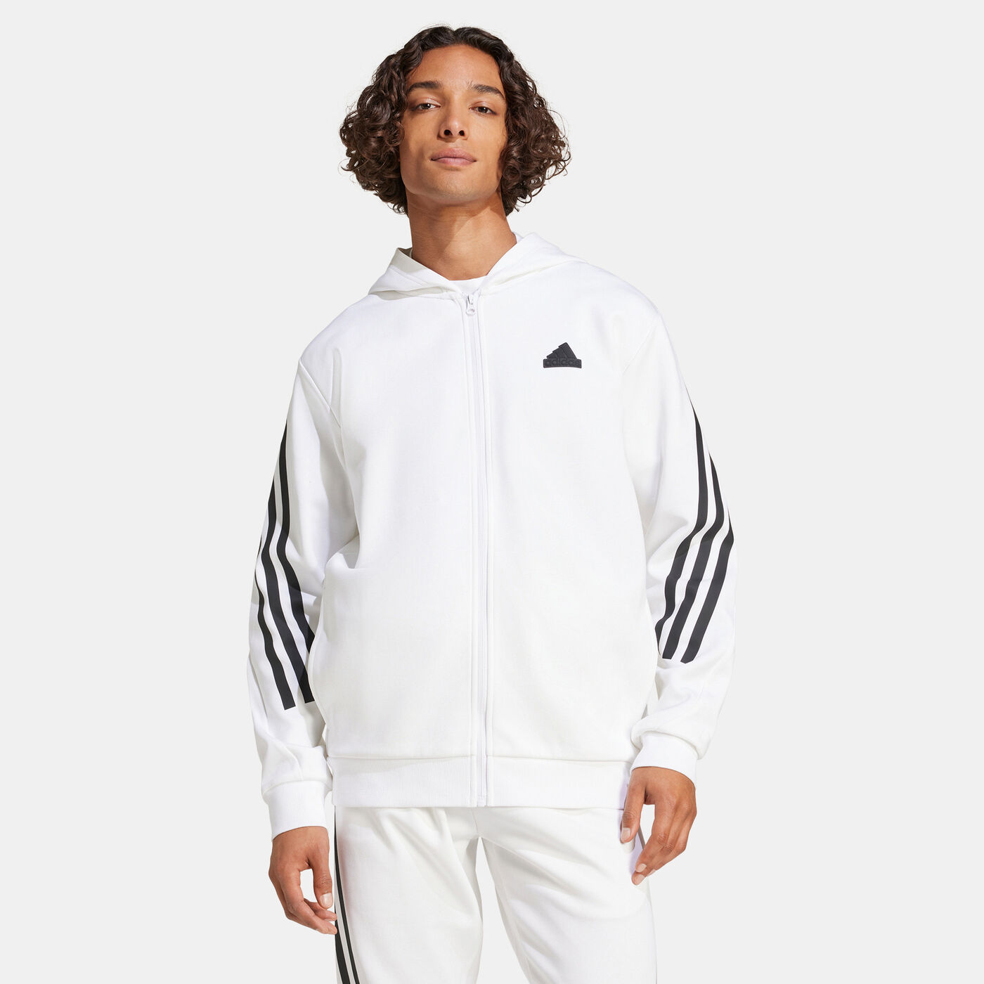 Men's Future Icons 3-Stripes Full Zip Hoodie