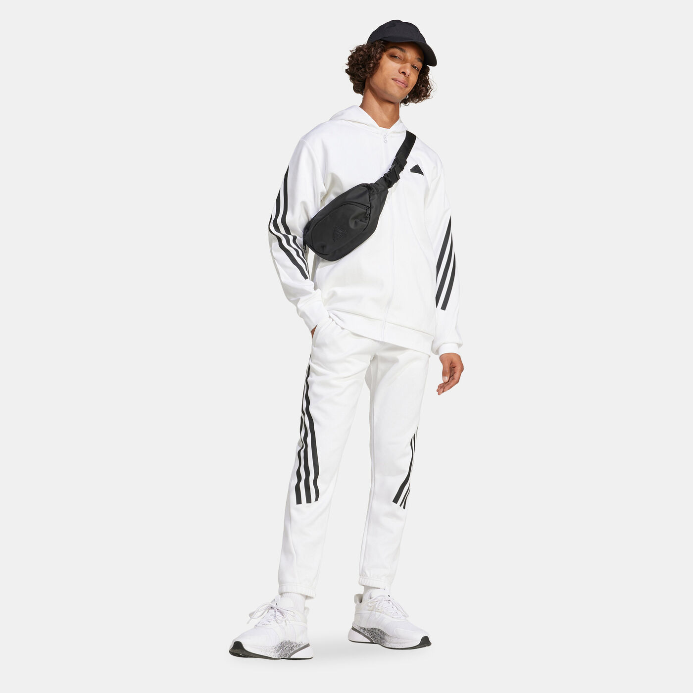 Men's Future Icons 3-Stripes Full Zip Hoodie