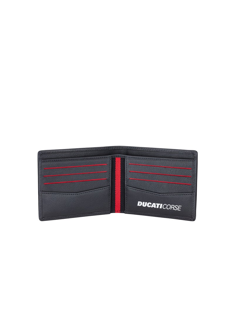 Ducati Corse Firenze Men's wallet, Black, 11, Wallet Black