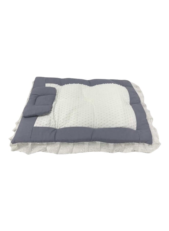 Comforter Bed With Attached Pillow