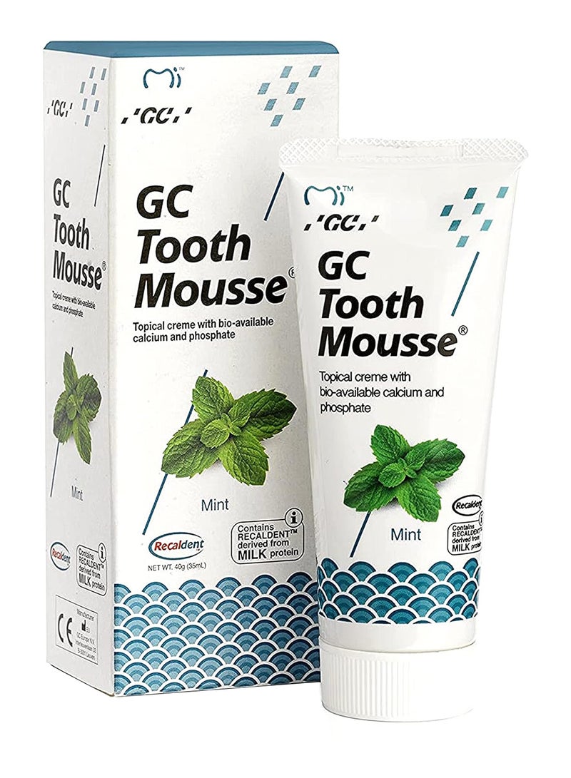 Recaldent Tooth Mousse (Mint) 40 grams 60grams