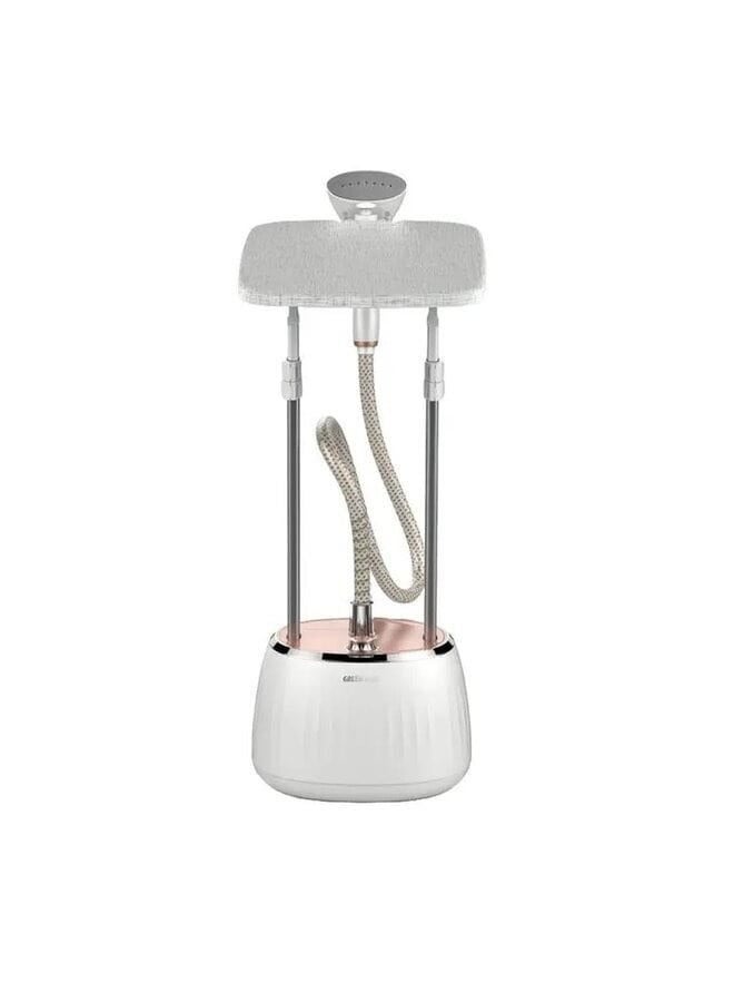 Portable Garment Steamer Pro With Ironing Board, 1800W, 1.6L Tank, White