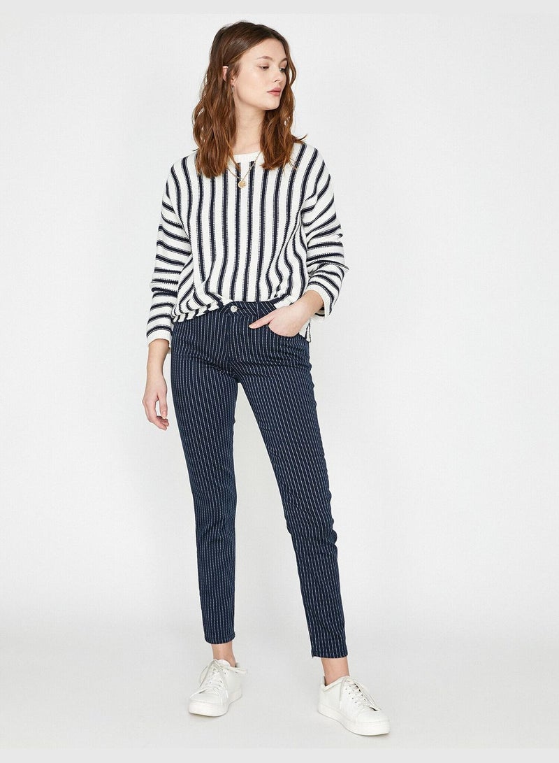 Striped Trousers