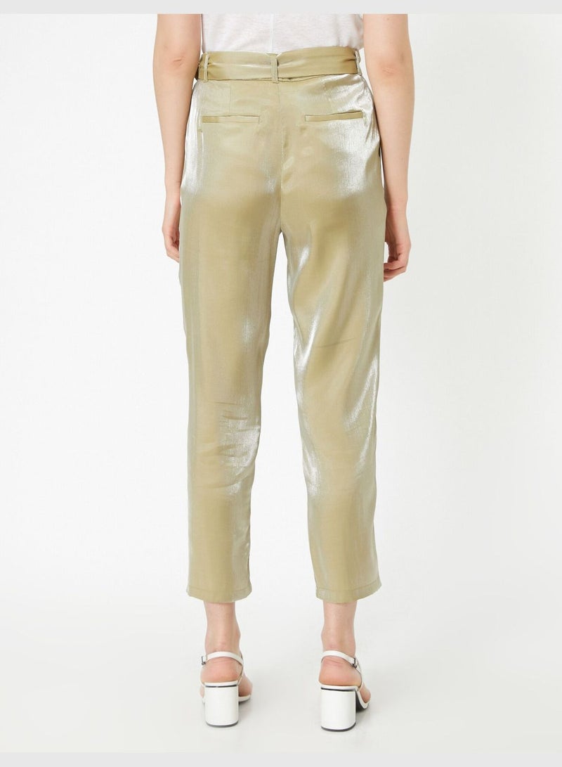 Belt Detailed Trousers