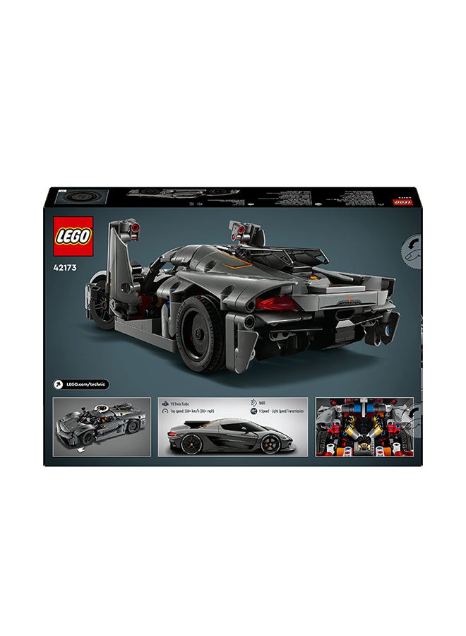 Technic Koenigsegg Jesko Absolut Grey Hypercar 42173 (801) Pieces