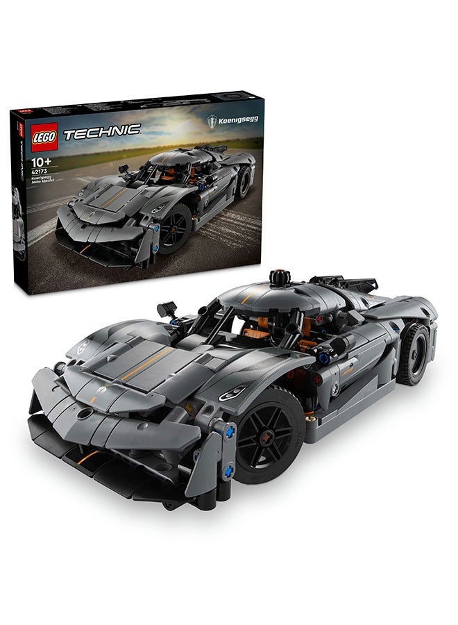 Technic Koenigsegg Jesko Absolut Grey Hypercar 42173 (801) Pieces