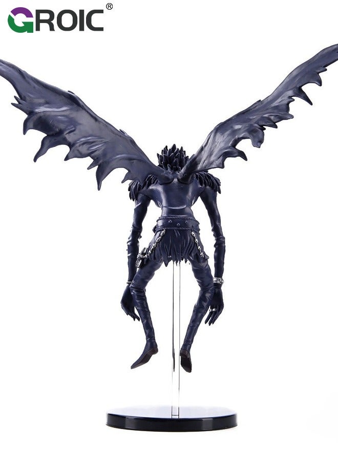 2 Pcs Death Note Figure, Ryuuku & Rem Figurine Model PVC Cartoon Character Collection Sculpture Desk Decoration Gifts, Action Figure Collection Death Note Figure Ryuk Rem Collection Ornaments