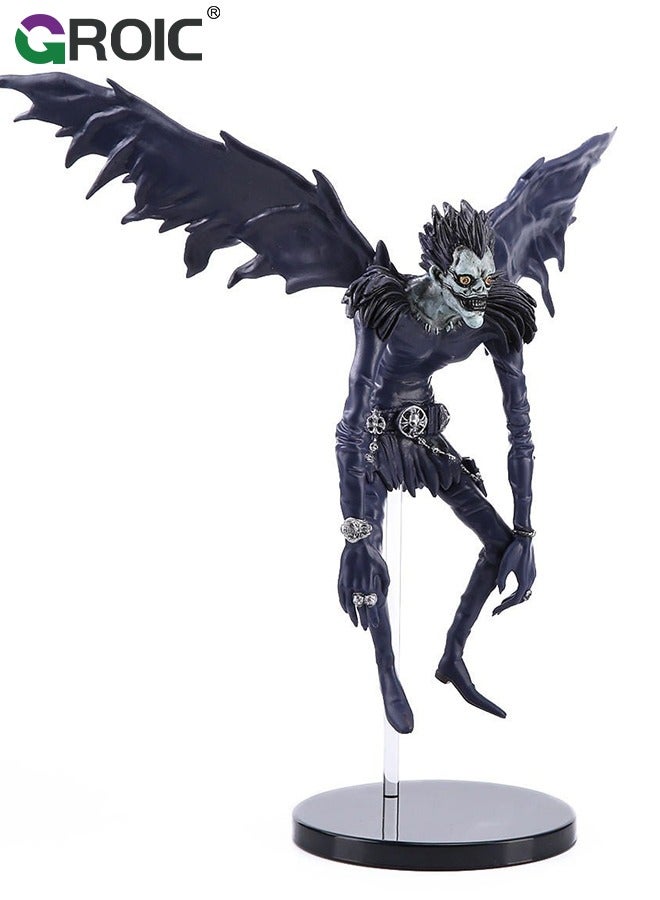 2 Pcs Death Note Figure, Ryuuku & Rem Figurine Model PVC Cartoon Character Collection Sculpture Desk Decoration Gifts, Action Figure Collection Death Note Figure Ryuk Rem Collection Ornaments