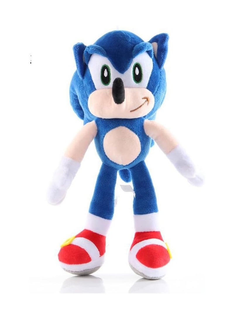 6pcs Sonic The Hedgehog Action Figures Plush Toys Stuffed Animals Puppets Set Hedgehog Tails Knuckles Shadow Tomy Amy Plush Doll