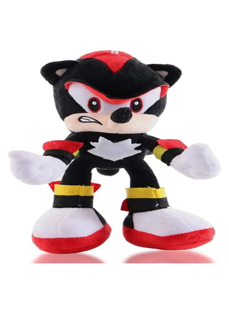 6pcs Sonic The Hedgehog Action Figures Plush Toys Stuffed Animals Puppets Set Hedgehog Tails Knuckles Shadow Tomy Amy Plush Doll