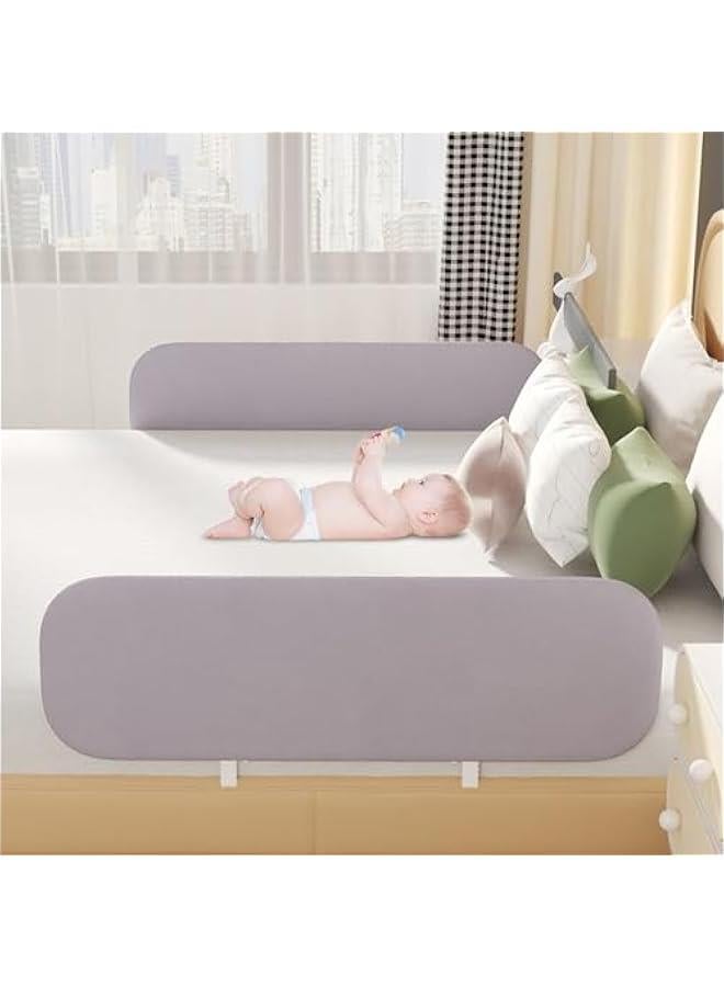 OYDAS Collapsible Crib Guardrail, Toddler Bed Guardrail, Universal Baby and Child Bed Guardrail, Upgraded Reinforced Safety Bed Guardrail (1.2M)