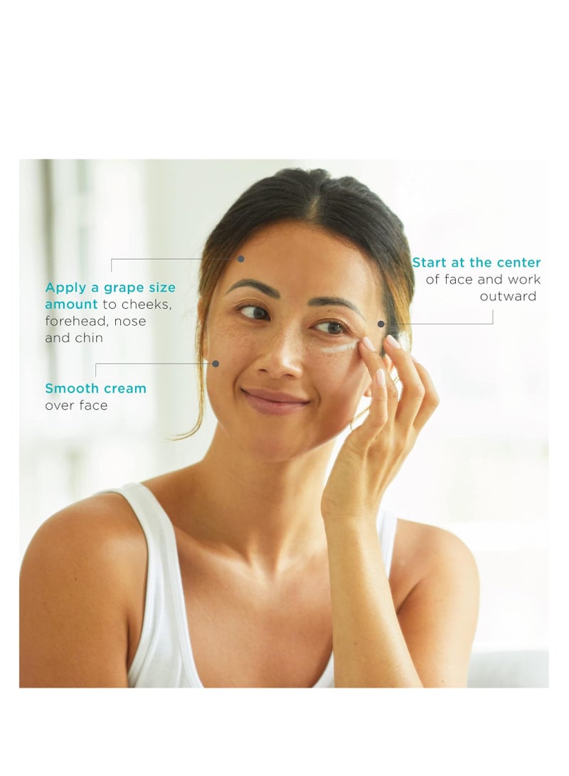 Curel Japanese Skin Care Intensive Face Moisturizer Cream, Face Lotion for Dry to Very Dry Sensitive Skin, For Women and Men, Anti-Aging Fragrance-Free Anti-Wrinkle, 1.4 oz