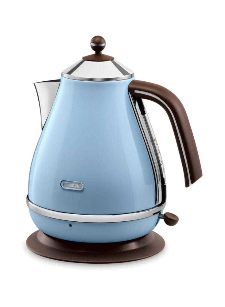 Icona Vintage Electric Kettle 1.7 L 2000 W KBOV2001.AZ Blue