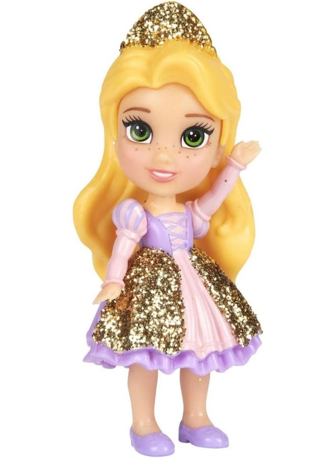 Jakks Pacific Rapunzel Disney Mini Toddler Doll with Glitter