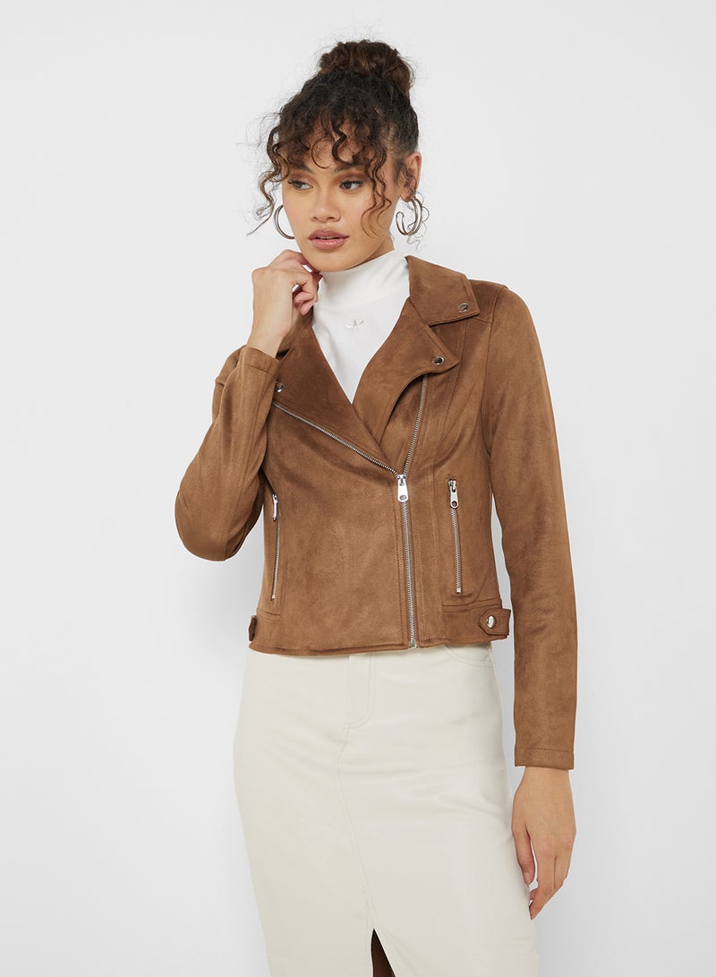 Zip Pocket Detailed Jacket