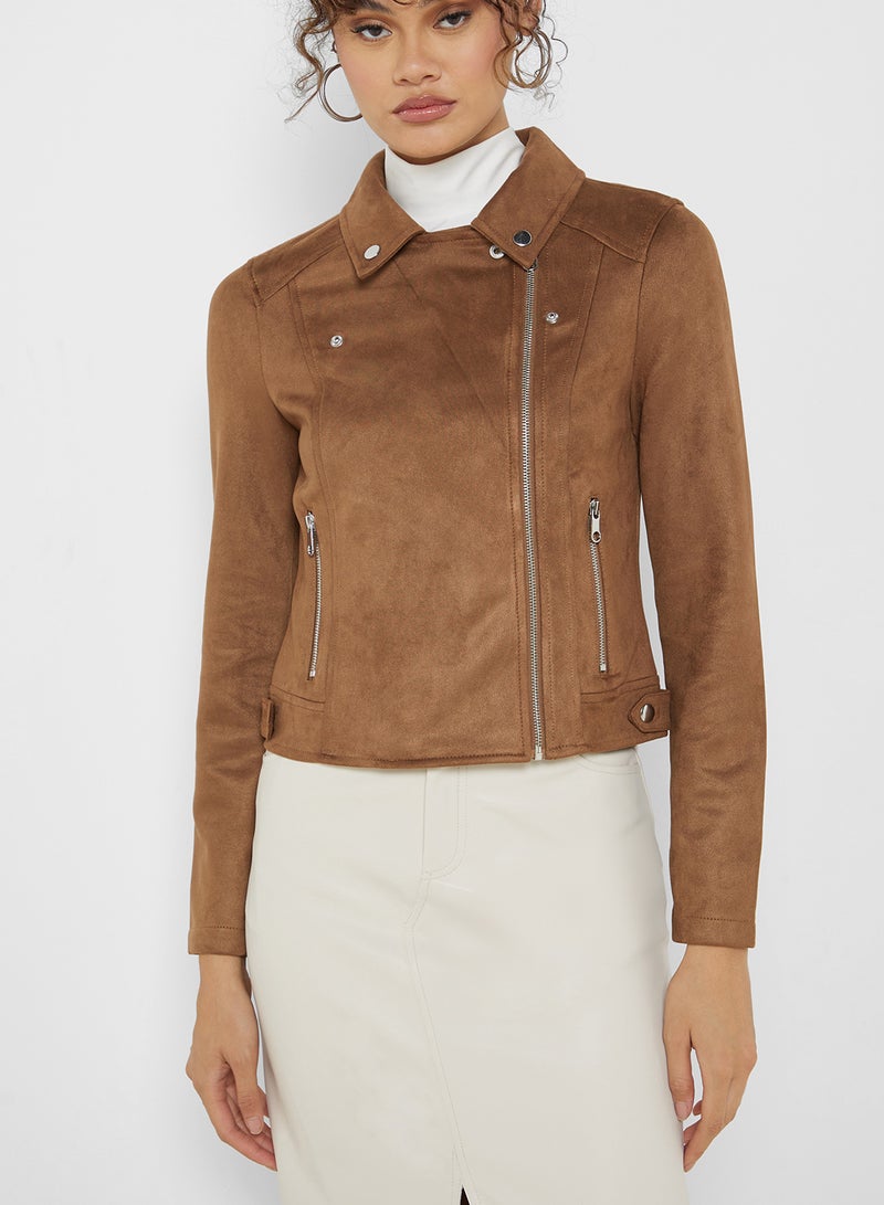 Zip Pocket Detailed Jacket