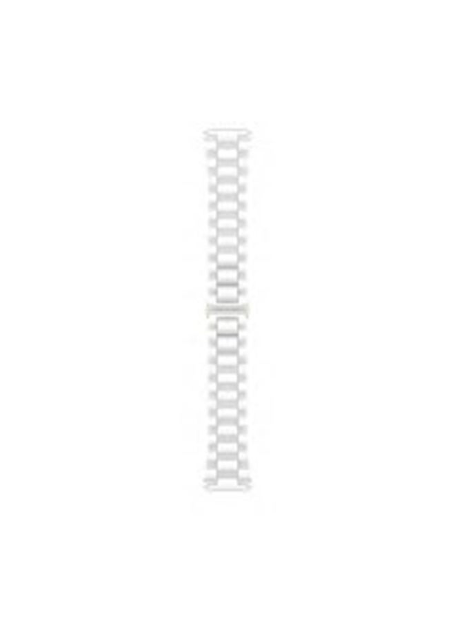 Renewed - Watch GT 3 Pro Smart Watch Gold Bezel White Ceramic Case With White Ceramic Strap White