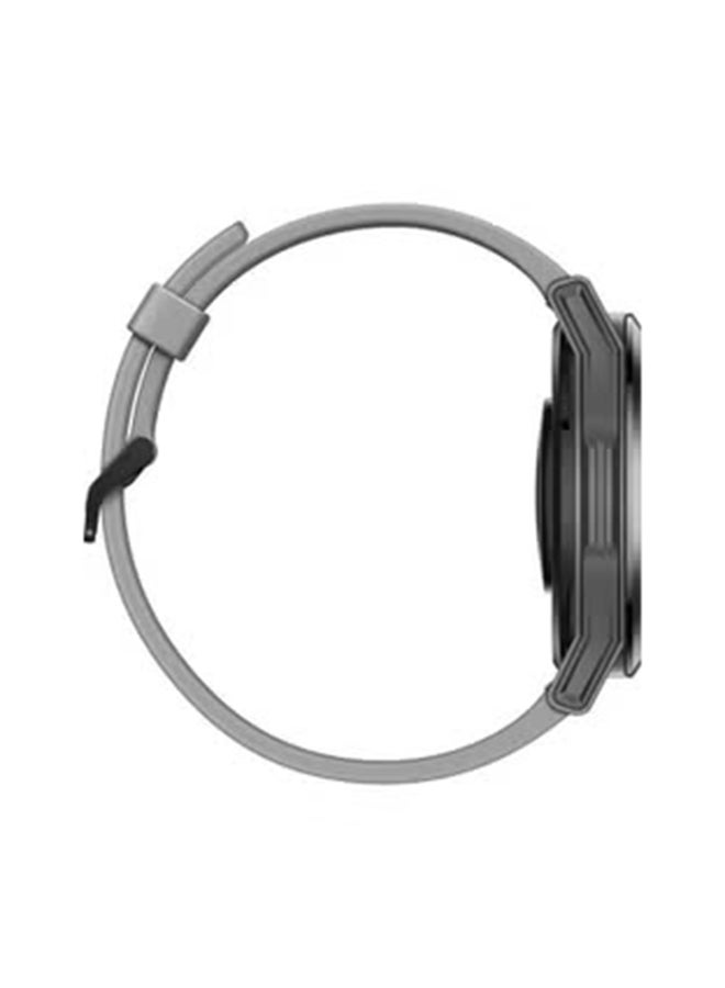 Renewed - GT Runner Smartwatch With Grey Soft Silicone Strap Grey