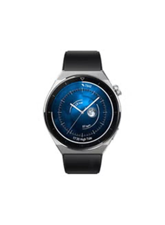 Renewed - Watch GT 3 Pro SmartWatch Titanium Case With Fluoroelastomer StrapWatch Black Black