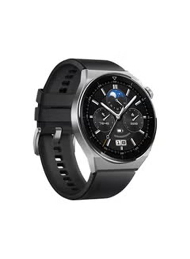 Renewed - Watch GT 3 Pro SmartWatch Titanium Case With Fluoroelastomer StrapWatch Black Black