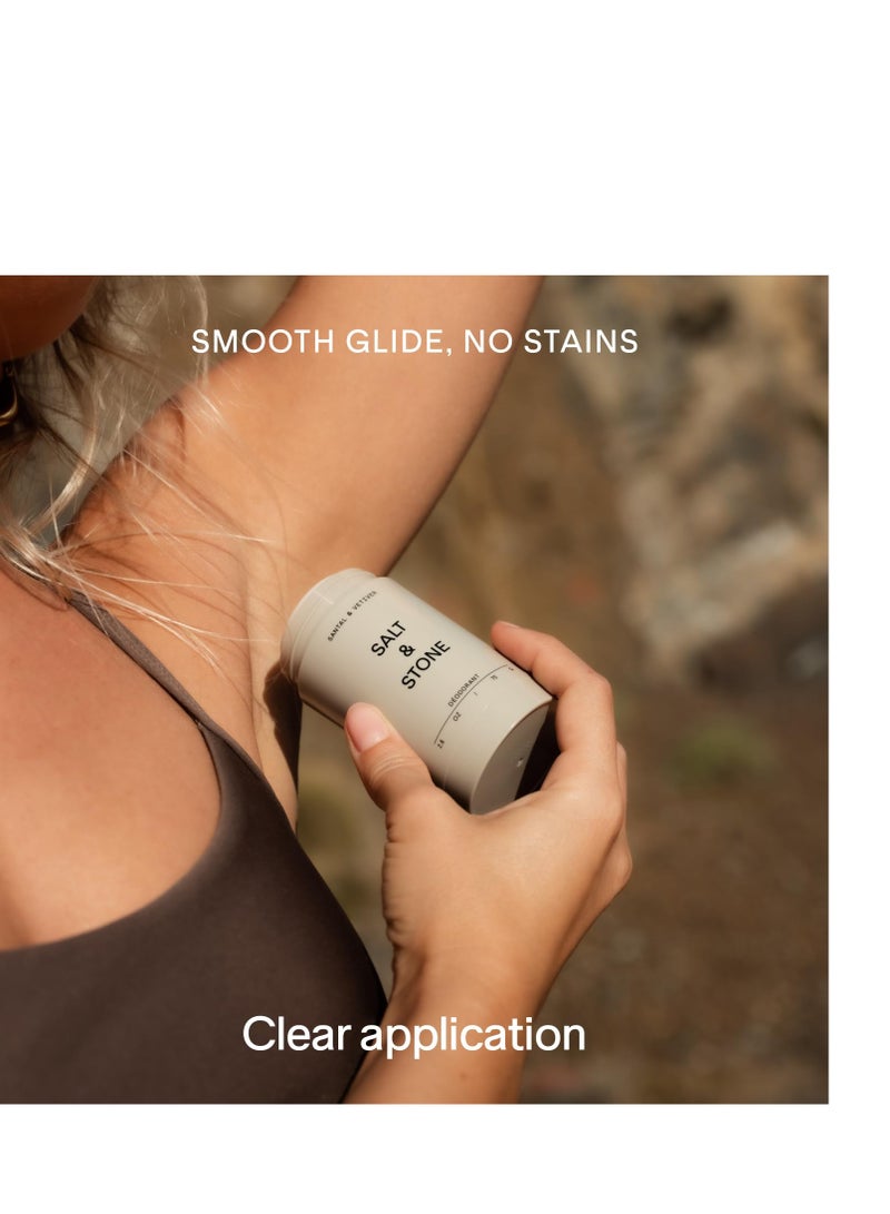 SALT & STONE Deodorant | Extra Strength Natural Deodorant for Women & Men | Aluminum Free with Seaweed Extracts, Shea Butter & Probiotics | Free From Parabens, Sulfates & Phthalates (2.6 oz)