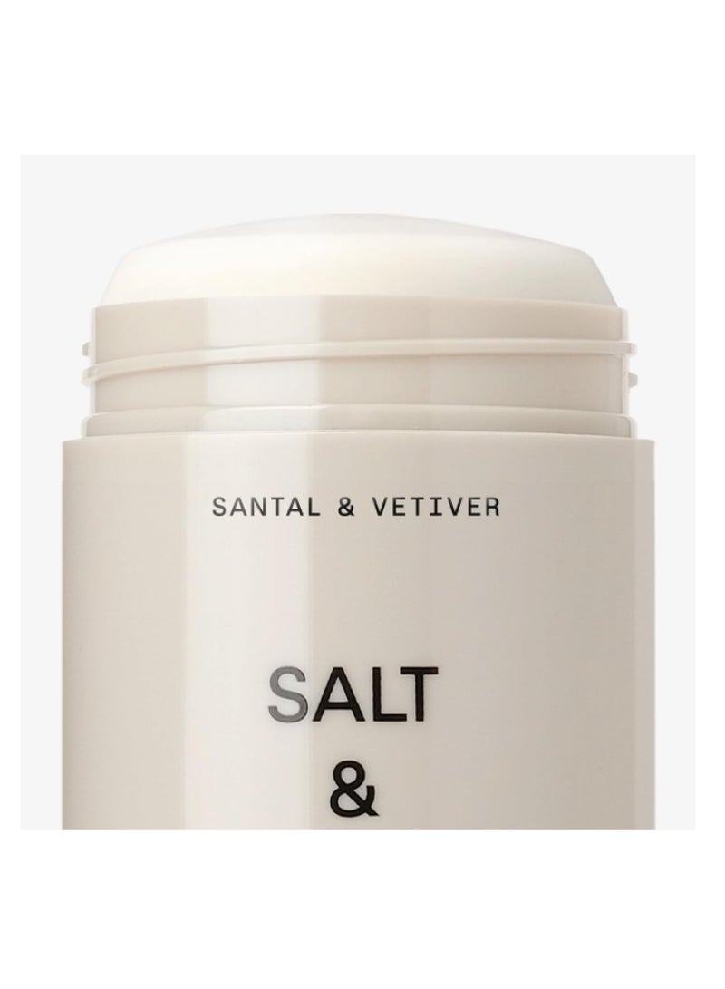 SALT & STONE Deodorant | Extra Strength Natural Deodorant for Women & Men | Aluminum Free with Seaweed Extracts, Shea Butter & Probiotics | Free From Parabens, Sulfates & Phthalates (2.6 oz)