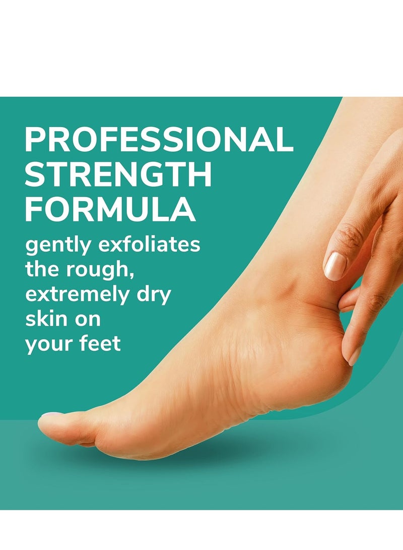 Dr. Scholl's Dry, Flaky Skin Remover Ultra Exfoliating Foot Lotion Cream, 3.5 oz, Moisturizer with Urea for Rough Dry Cracked Feet, Heal and Soothe for Healthy Looking Feet, Intensive Foot Skin Care