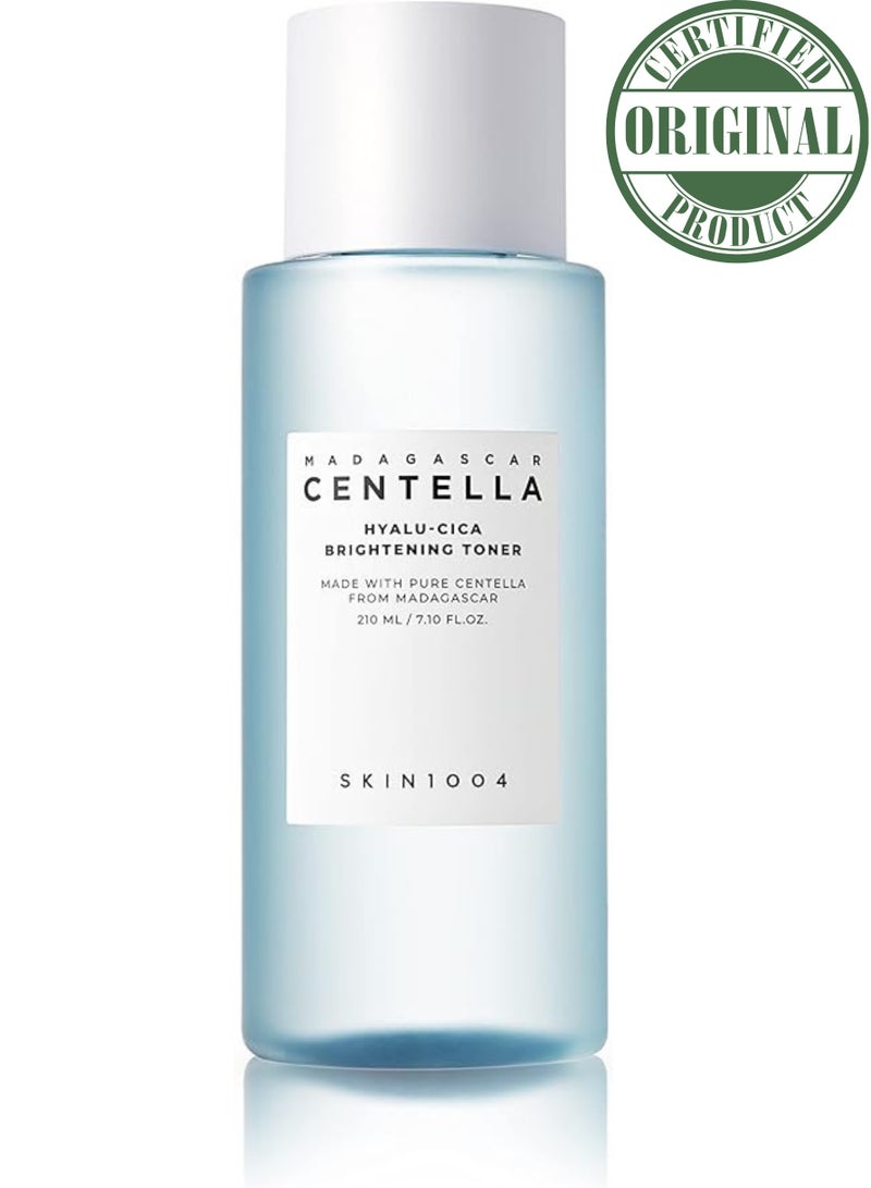 Hydrating And Refreshing Toner With Hyaluronic Acid, Cica, And Niacinamide – Multi-Care Solution For Brightening And Hydration – 210 Ml