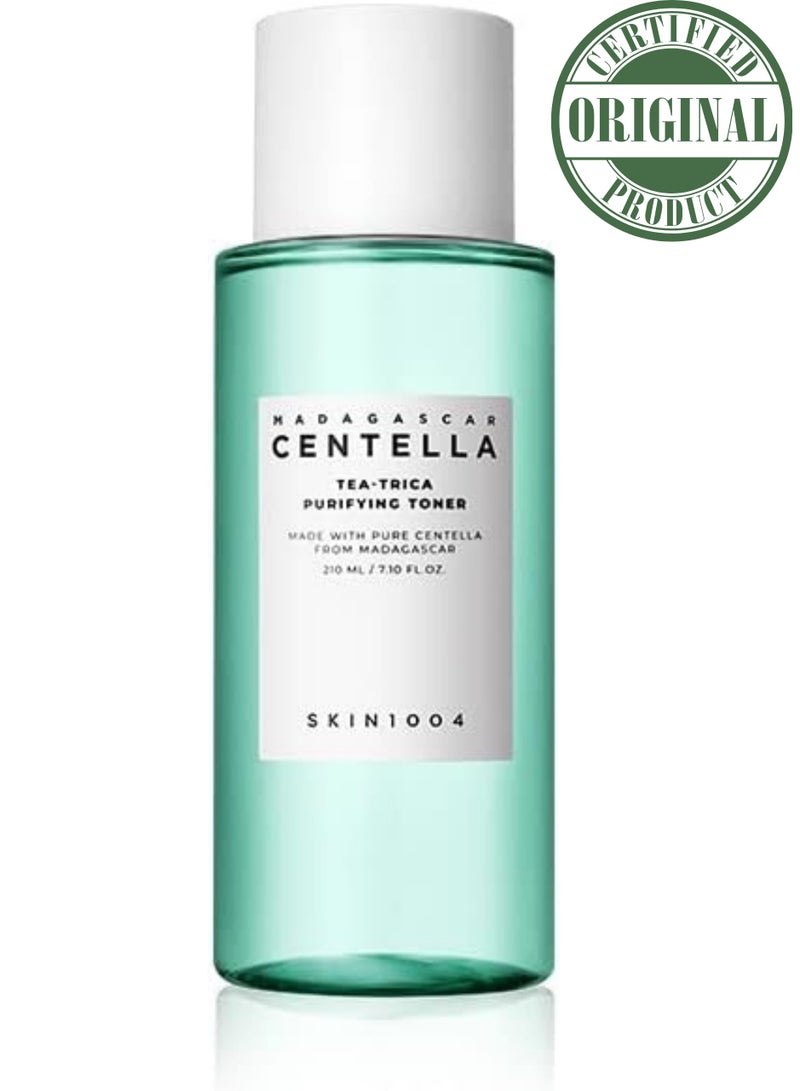 Tea-Trica Purifying Toner – Soothing Hydration and Acne Care with Centella Asiatica Extract – Balances and Refreshes Skin, 210ml