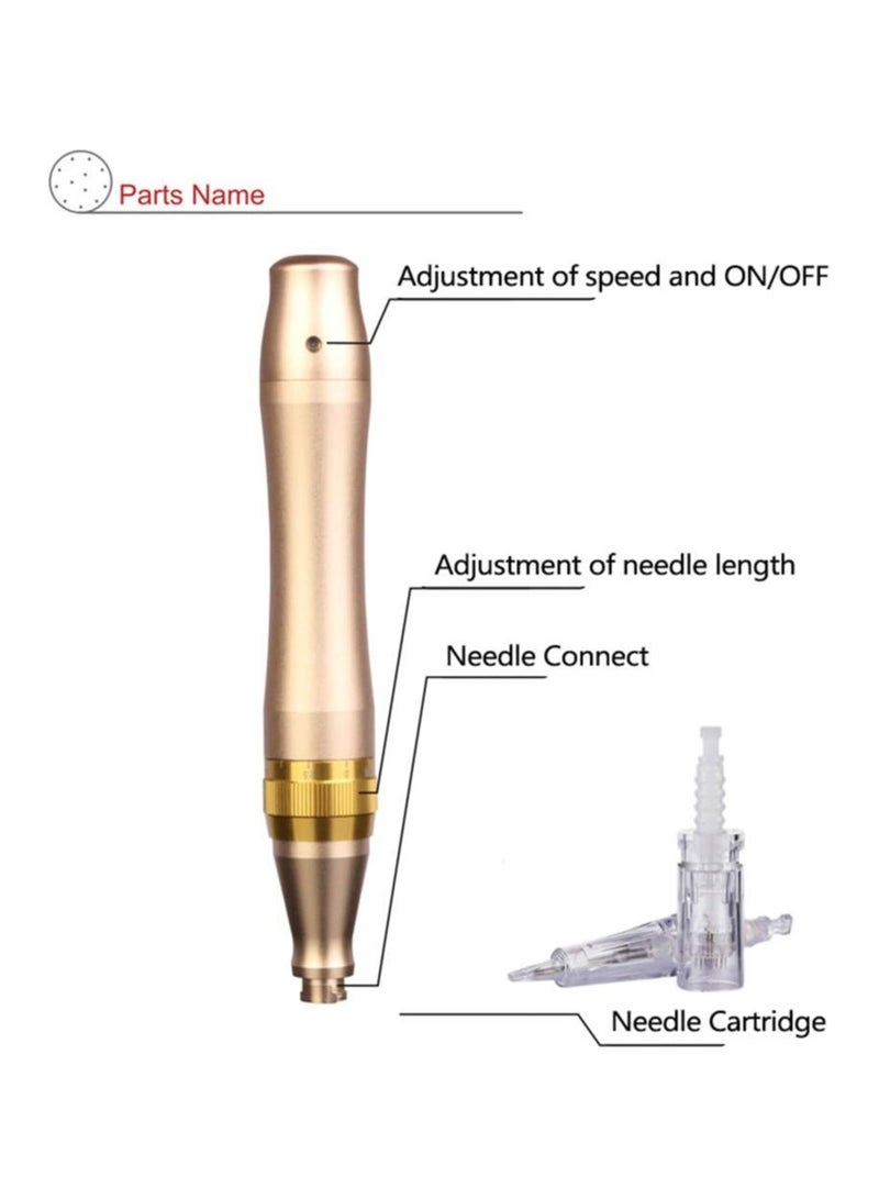 Dr Pen M5 Ultima Derma Pen Professional Electric Microneedle for Anti-aging Acne Scars Wrinkles with 2pcs 12PIN Cartridges
