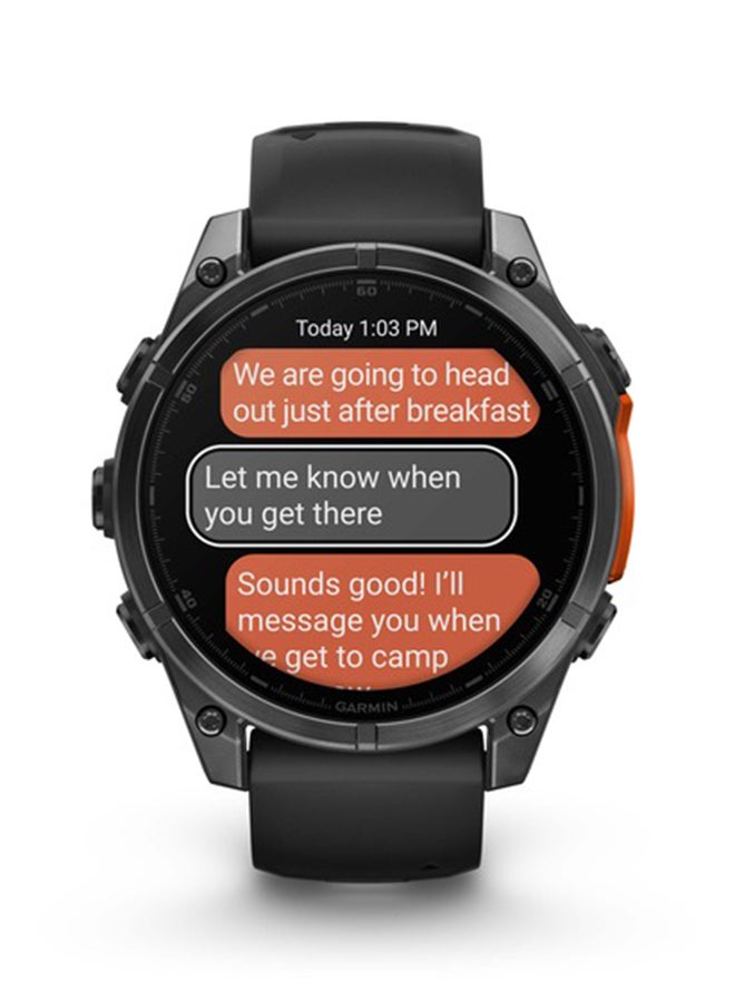 Fenix 8 - 47MM - Up To 16 Days Battery Life - 1.4