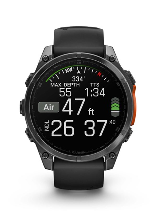 Fenix 8 - 47MM - Up To 16 Days Battery Life - 1.4