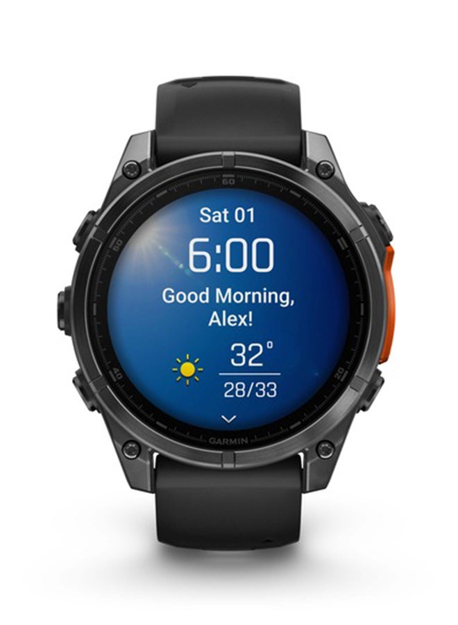 Fenix 8 - 47MM - Up To 16 Days Battery Life - 1.4