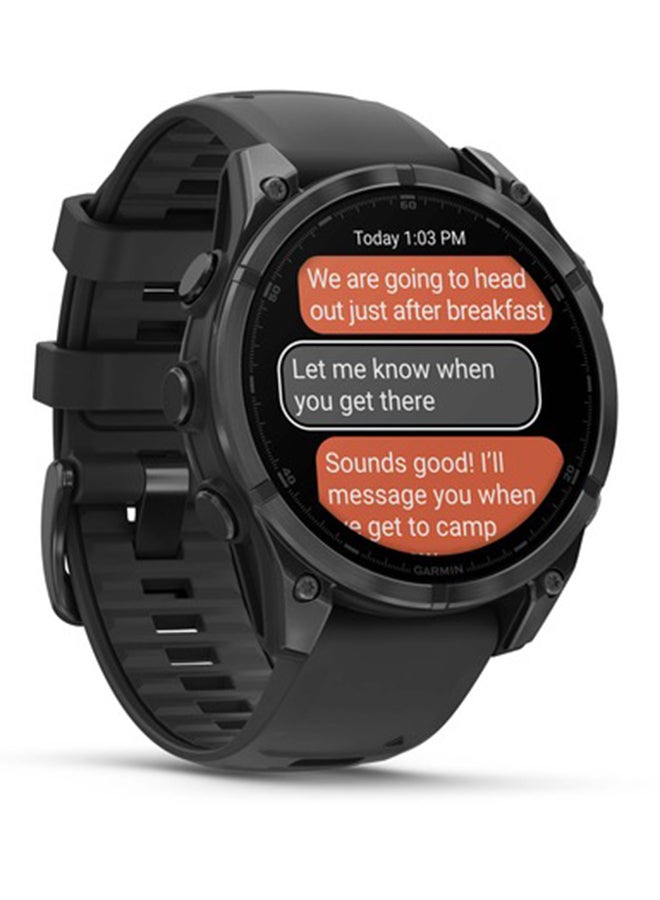 Fenix 8 - 47MM - Up To 16 Days Battery Life - 1.4