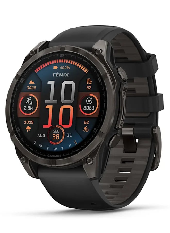 Fenix 8 - 47MM - Up To 16 Days Battery Life - 1.4