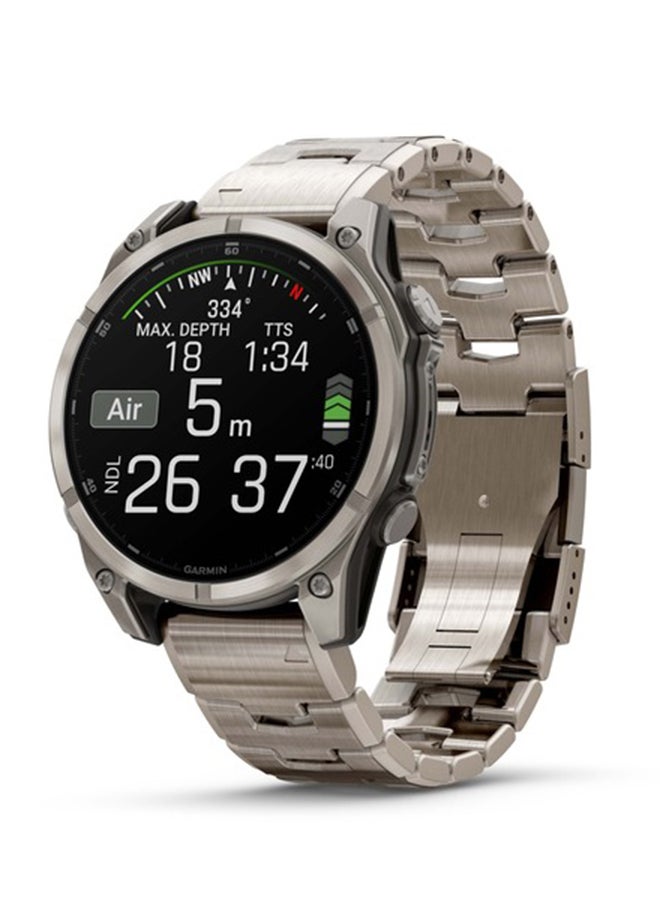 Fenix 8 - 47MM - Up To 16 Days Battery Life - 1.4